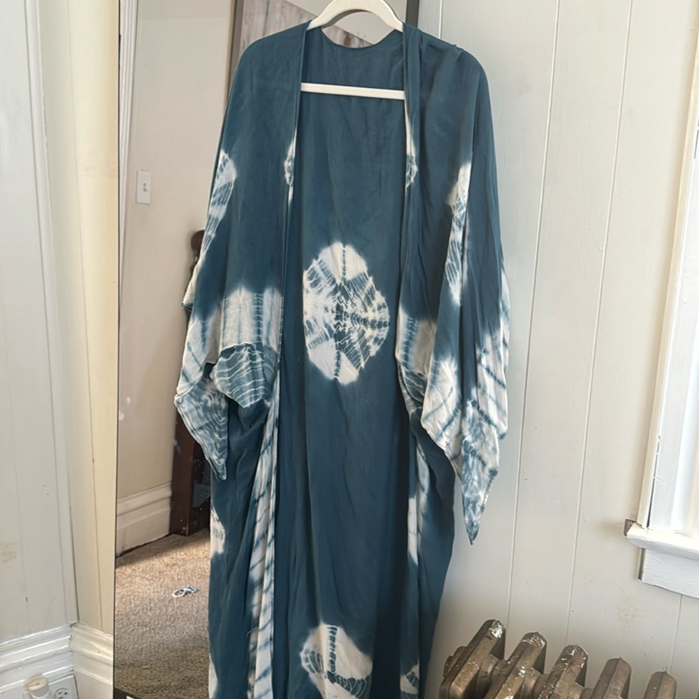 Free People Long Kimono